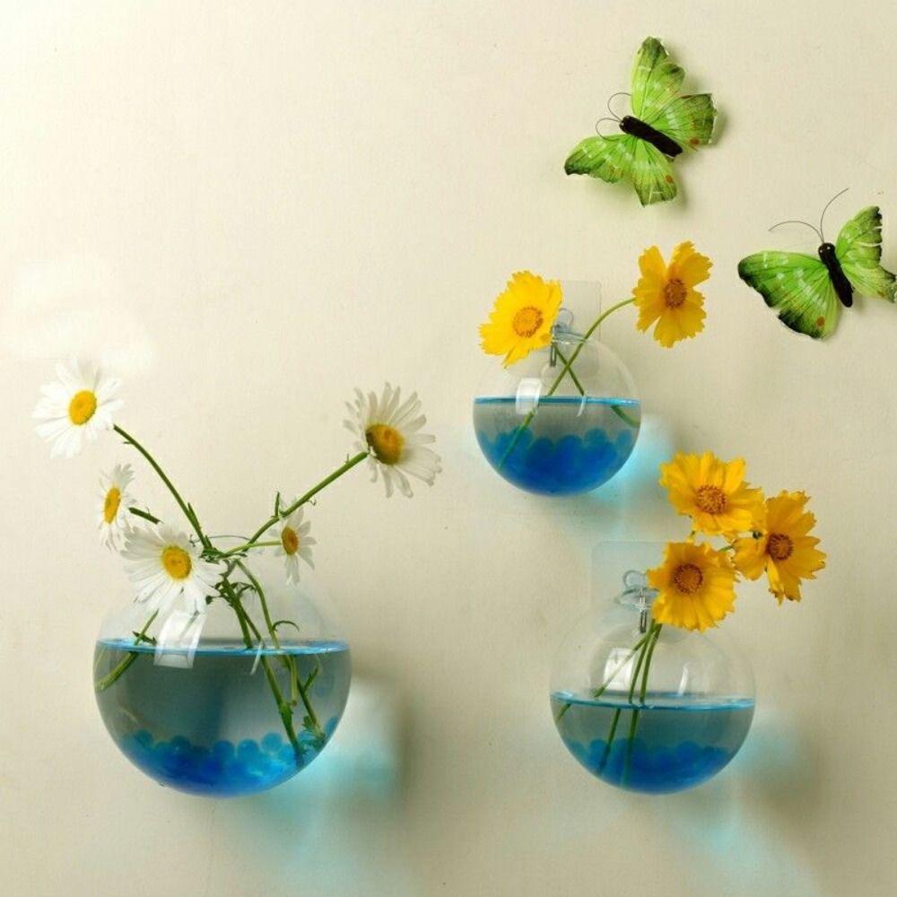 Propagation Station Vase - Transparent Glass Vase Wall Hanging Hydroponic