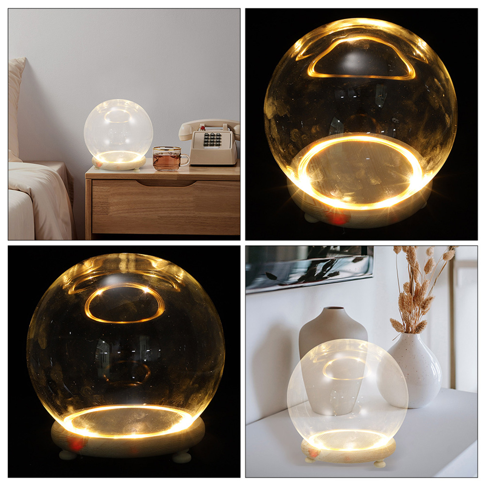 Clear Glass Dome Display Case  - Plastic Dome Clear ulasan dan harga