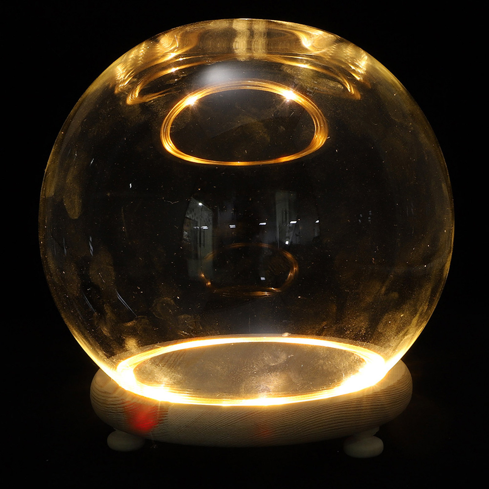 Clear Glass Dome Display Case  - Plastic Dome Clear ulasan dan harga