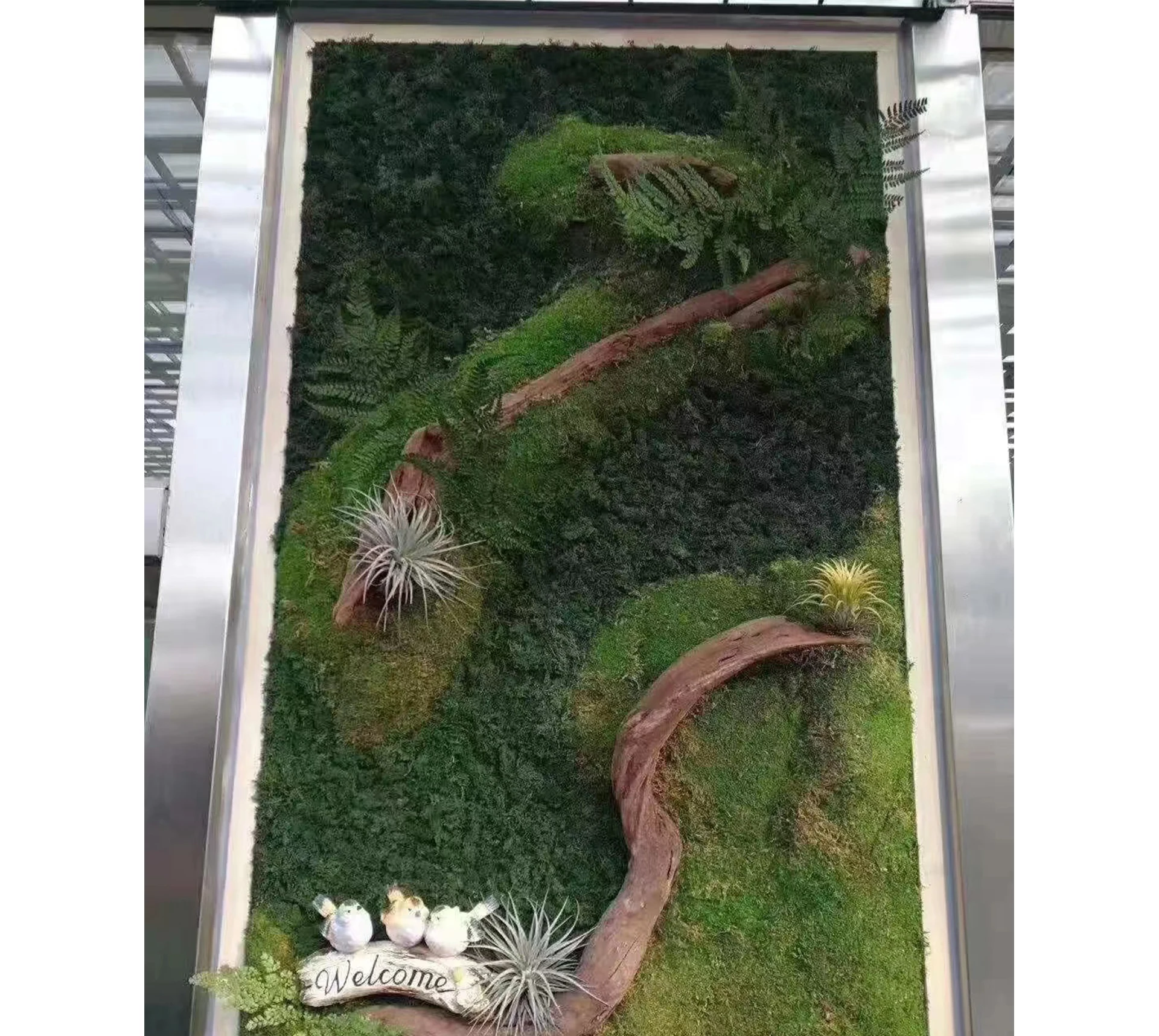 Fake Moss Artificial Moss for  - Sphagnum Moss Dry ulasan dan harga