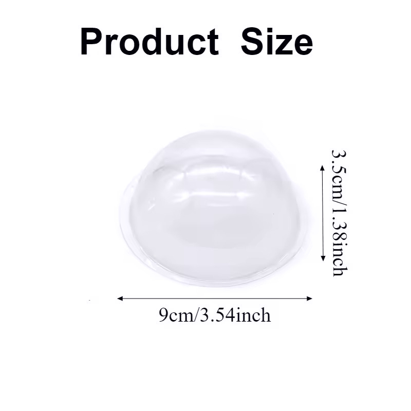10/20/50/100PCS Plastic Transp - Plastic Dome Clear ulasan dan harga