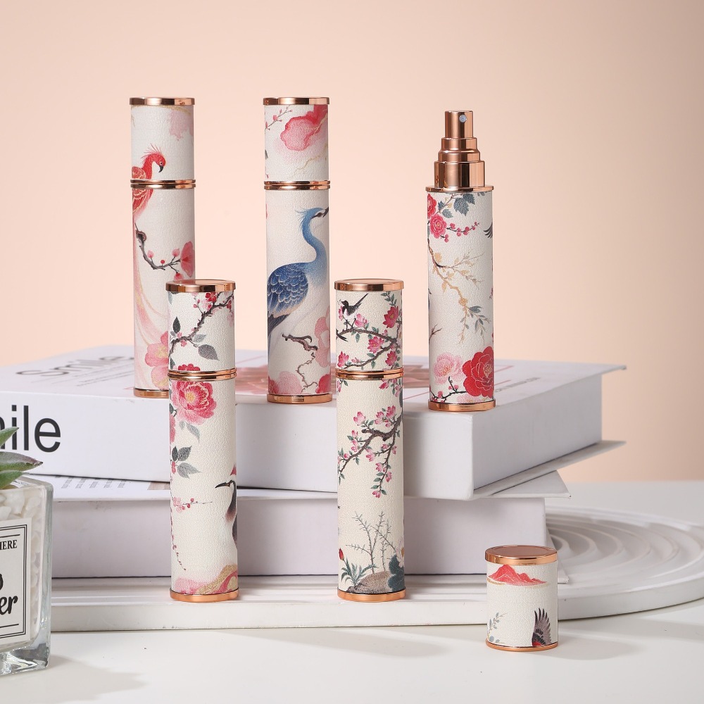 Portable PU Leather Perfume Bo - Misting Bottle Fine ulasan dan harga