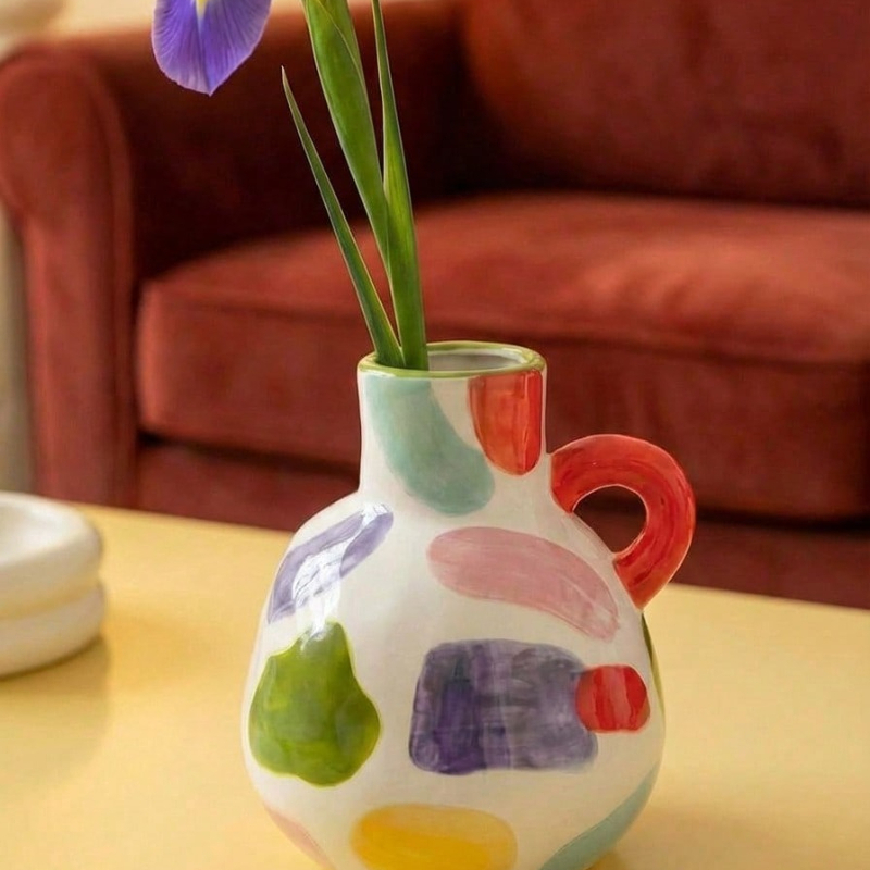 Modern Geometric Ceramic Vase  - Propagation Station Vase ulasan dan harga