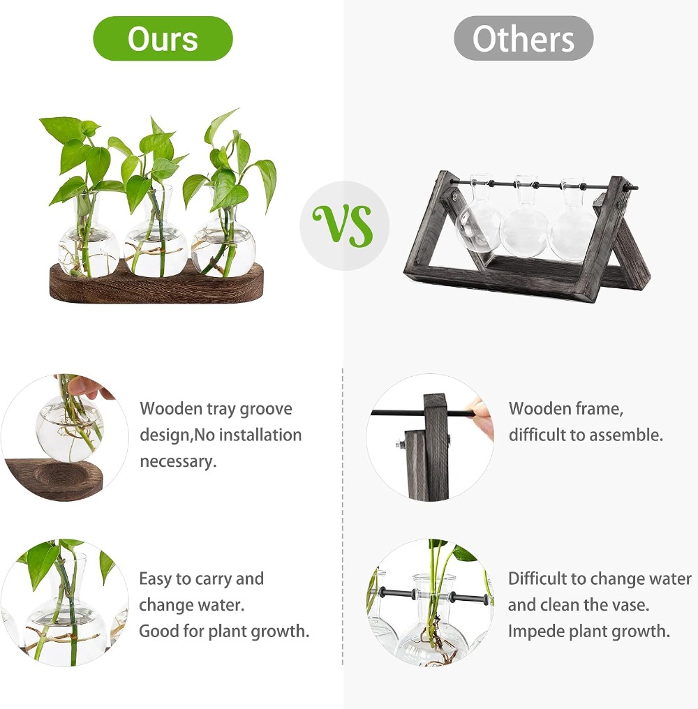 Desktop Plant Propagation Stat - Propagation Station Vase ulasan dan harga