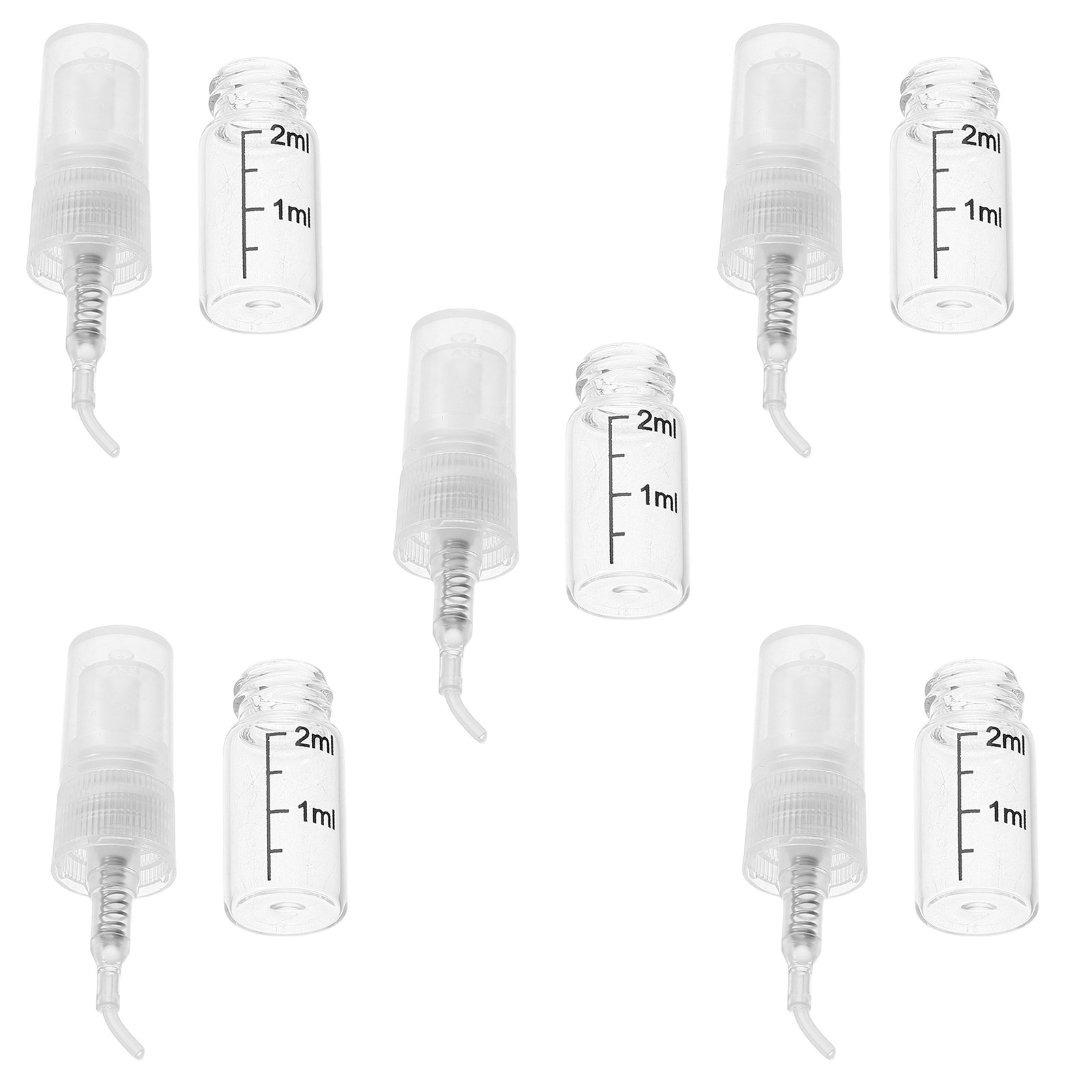 5Pcs Portable Spray Bottle Set - Misting Bottle Fine ulasan dan harga