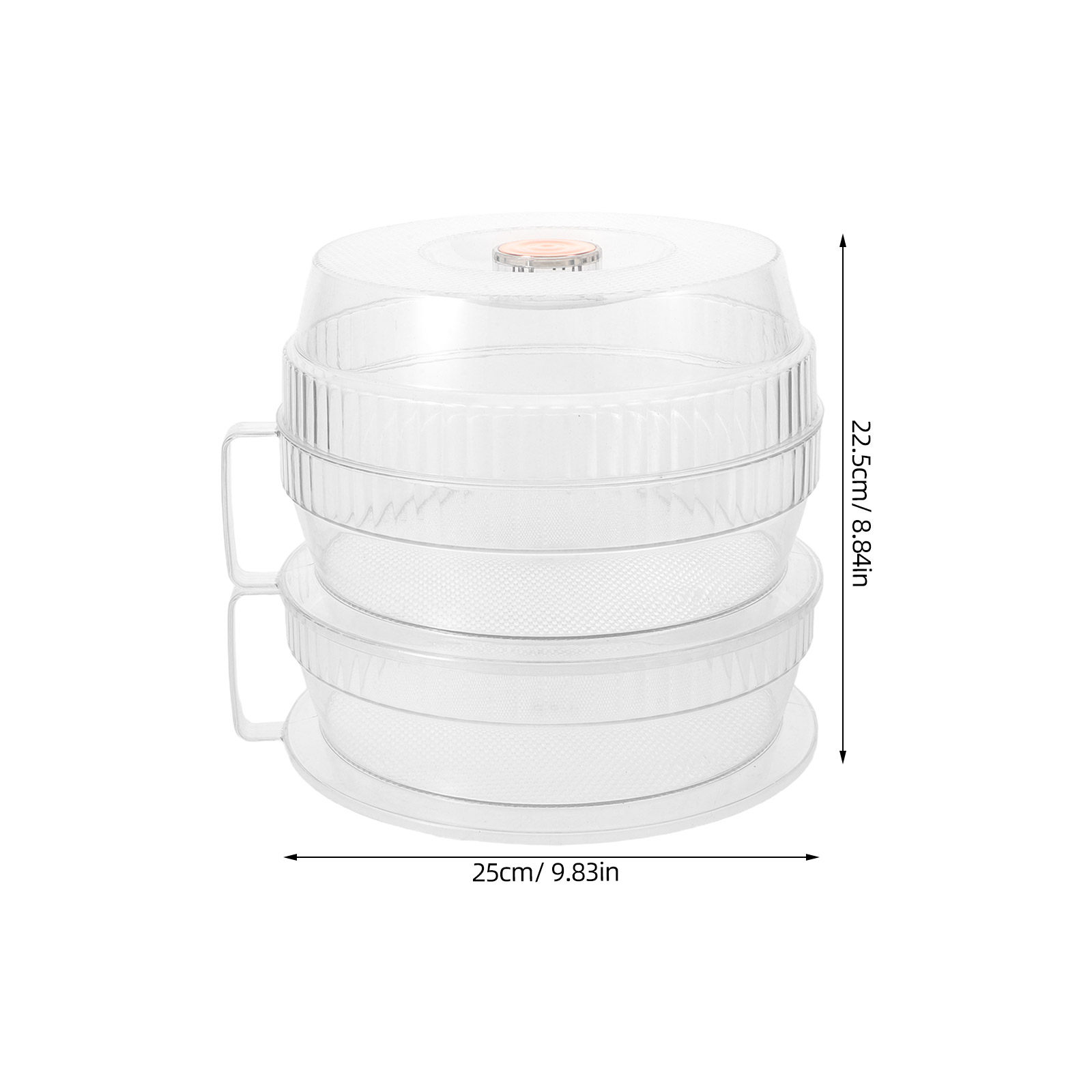 1Set Cake Display Dome Stand C - Plastic Dome Clear ulasan dan harga