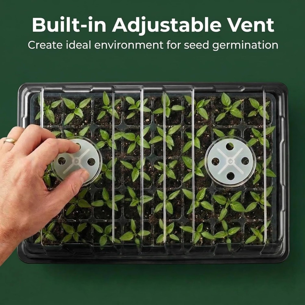 5-Set Seed Starter Tray Kits,  - Humidity Dome Kit ulasan dan harga