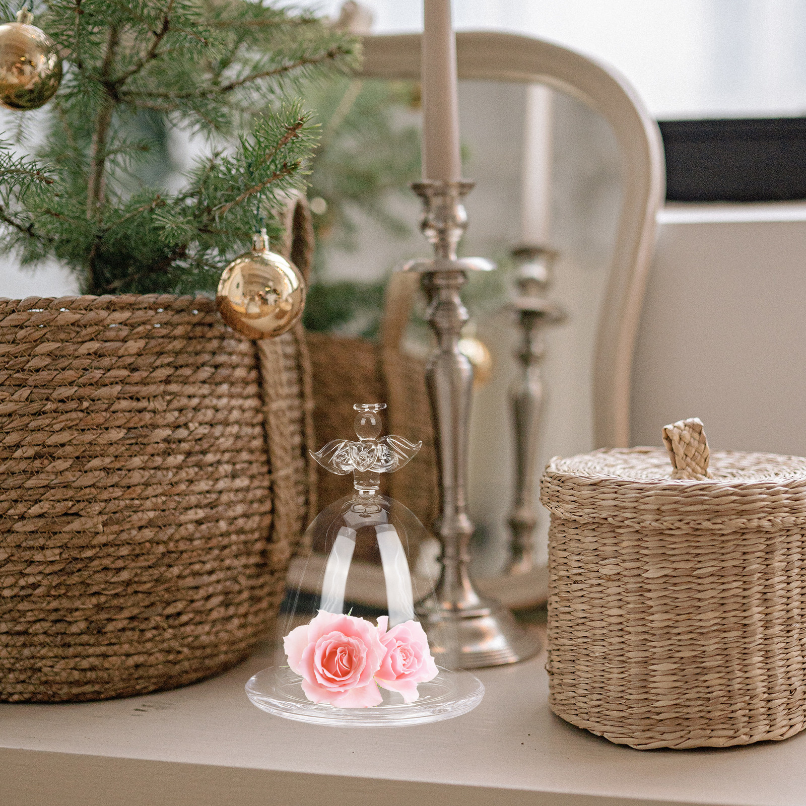 Angel Clear Display Dome for P - Plastic Dome Clear ulasan dan harga
