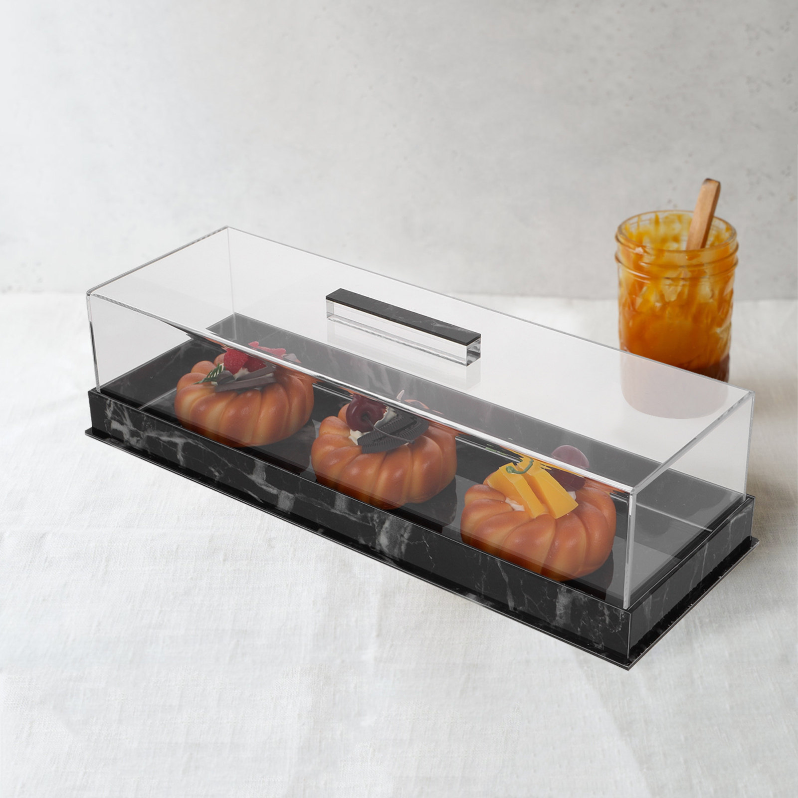 Rectangular Cake Display Box A - Plastic Dome Clear ulasan dan harga