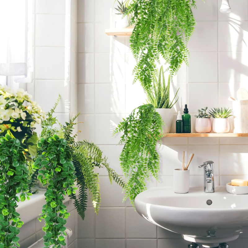 90cm Artificial Plant Vine Hom - Sphagnum Moss Dry ulasan dan harga