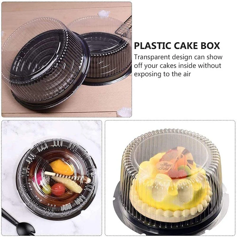 100Pcs/lot 3/4/5/6 Inch Transp - Plastic Dome Clear ulasan dan harga