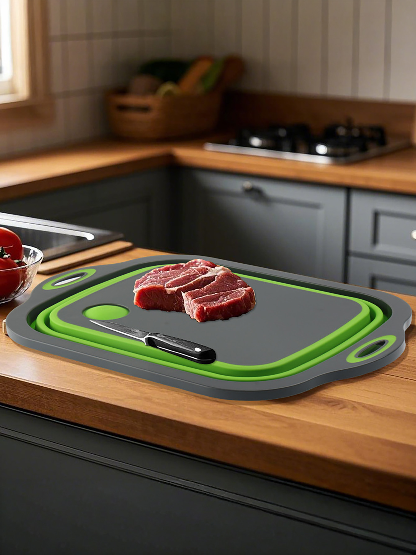 Camping Collapsible Cutting Bo - Cutting Board Foam ulasan dan harga