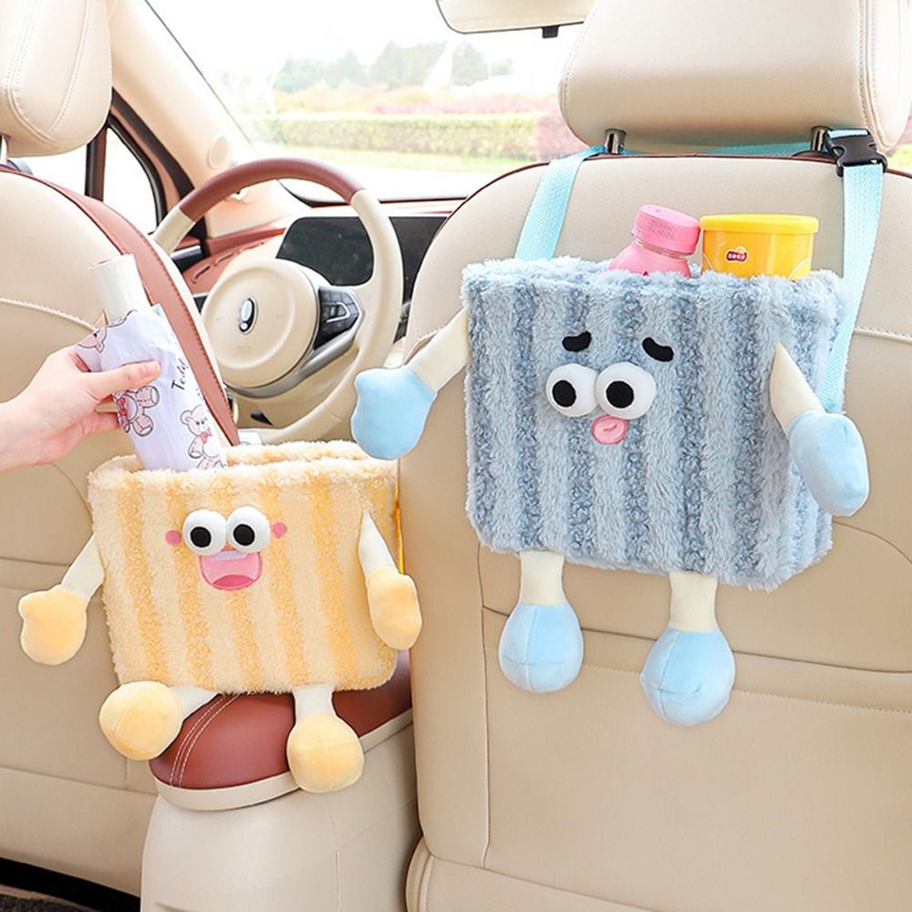 Plush Car Trash Can Cartoon So - Agar Tissue Culture ulasan dan harga