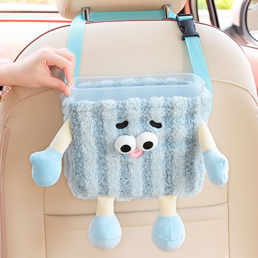 Plush Car Trash Can Cartoon So - Agar Tissue Culture ulasan dan harga