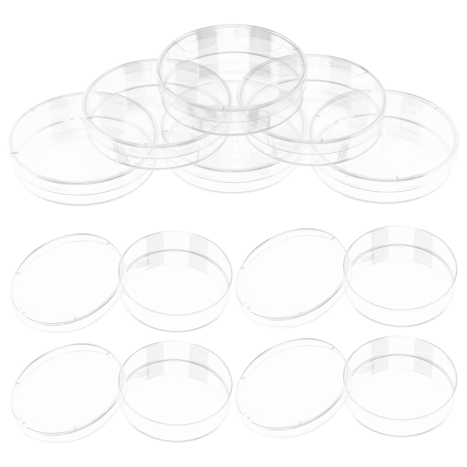 30Pcs Petri Dishes Plastic Cle - Agar Tissue Culture ulasan dan harga